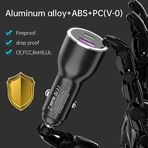 45 W Ultra-Fast Samsung Charger with 6.6 ft Type-C Cable | Power Delivery & Programmable Power Supply for Galaxy S25, S24, S23, S22 Ultra Plus, S21, Note 10, 20, A25, A15, A53, A52, Xcover 6, 7, Z Fold & Flip | Efficient Charging Block for Enhanced Device Longevity | Sleek Black Design for Modern Aesthetics