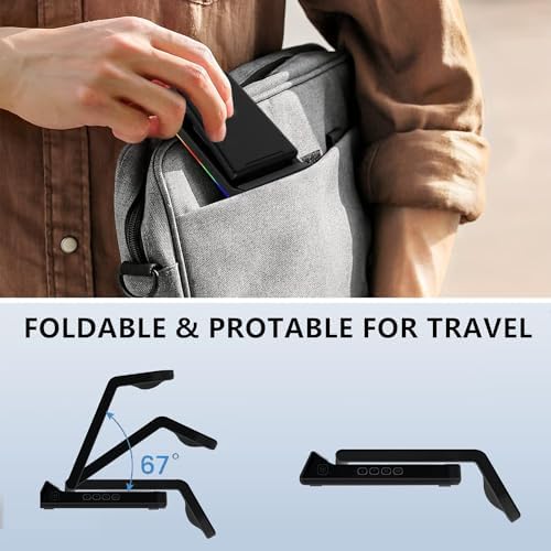 Revolutionary STC 5-in-1 Wireless Charging Station with Integrated Clock, Alarm, and Soothing Night Light – 15 W Qi Fast Charging for i Phone, Air Pods, and Apple Watch – Ultimate Space-Saving Solution for Modern Tech Enthusiasts