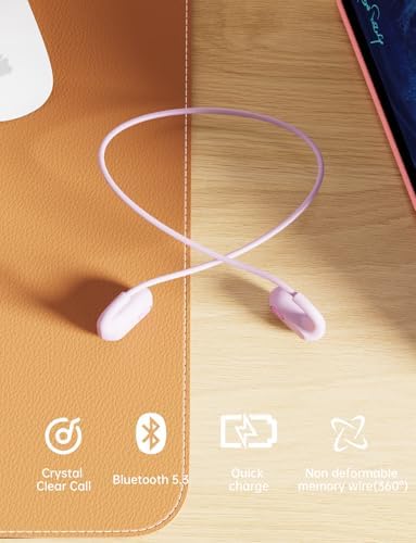 Ultra-Lightweight Kids Bluetooth Headphones – Vibrant Blue Air Conduction Design with IPX5 Waterproofing, 15-Hour Playtime, and Safe Listening Technology for School and Outdoor Fun – Perfect for Active Kids and Young Adventurers