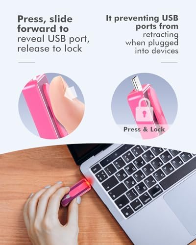 MOSDART 256 GB USB 3.1 Dual Flash Drive – Lightning-Fast Data Transfer for i Phone 15/16, Android, i Pad & Mac Book – Versatile USB-C & A Compatibility – Portable Keychain Design with LED Status Indicator