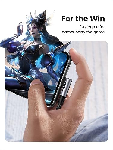 UGREEN 10 FT Right Angle USB C to USB C Cable – 100 W Fast Charging & Data Transfer for i Phone 16 Series, Mac Book Pro 2022, i Pad Pro 2022, Dell XPS, & Samsung Galaxy S24/S23 – Flexible 90-Degree Design for Effortless Connectivity and Enhanced Durability