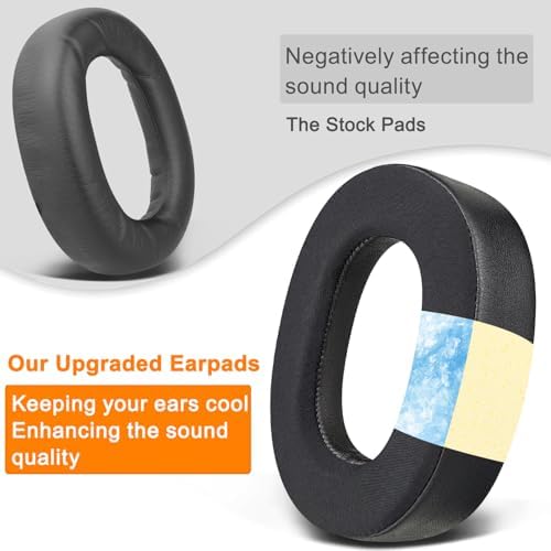 Ultimate Comfort SOULWIT Cooling Gel Earpads for Jabra Evolve2 85 Wireless Headset – Noise-Isolating Ice Silk Cushions in Elegant Gold – Perfect Fit Replacement Ear Pads for Enhanced Audio Clarity and Long-Lasting Wear