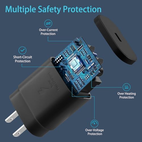 30 W USB-C Fast Charging Block with 10 FT Type C Cable – Ultimate Charging Solution for i Phone 16/15 Series and Beyond – Compact, High-Efficiency Power Adapter for Home and Travel Use – Safe and Reliable Device Charging