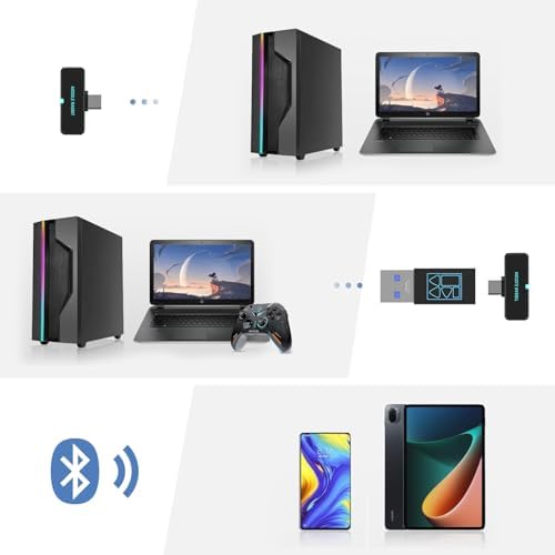 SW4 USB Wireless Earbuds for PC & Laptop – Ultra-Low Latency Bluetooth Headphones with Integrated Microphone for Crystal-Clear Calls, Ergonomically Designed for All-Day Comfort, Modern White Finish for Stylish Tech Accessories – Ideal for Multitasking and Professional Video Conferencing
