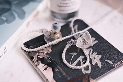 Linsoul TANGZU Wan’er S.G Audiophile In-Ear Earphones – 10 mm Dynamic Driver with PET Diaphragm for Superior Sound Quality, Ergonomic Design for Ultimate Comfort, Detachable 2-Pin OFC Braided Cable, Built-in Mic for Convenient Calls – Stylish Green Finish Perfect for Musicians and DJs