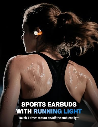 Open Ear Wireless Sports Earbuds – Premium Bluetooth 5.3 Connectivity with Superior HD Sound, Engineered for Active Lifestyles, Compatible with i Phone 16 Pro Max & Samsung S25 Ultra, Featherlight & Sweat-Resistant Design, Perfectly Tailored for Small Ears and Enhanced Comfort During Gym Workouts, Running, and Yoga Sessions – Elevate Your Fitness Experience with Unmatched Audio Quality and Freedom of Movement