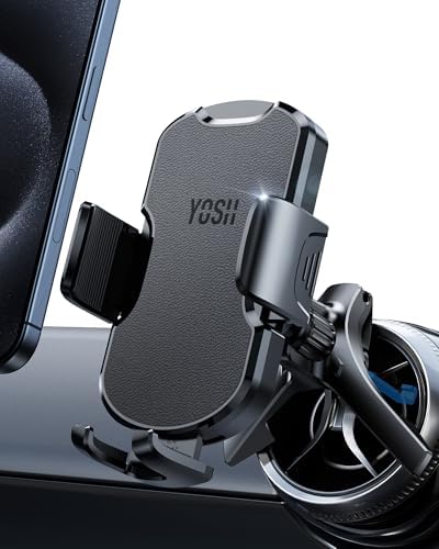 Premium Car Vent Phone Mount for Mercedes Benz & Mini Cooper – Elegant Design for Enhanced Compatibility with Big Phones and Thick Cases – Effortless Installation and 360-Degree Rotation for Safe Navigation – Elevate Your Driving Experience with Luxury Automotive Accessories