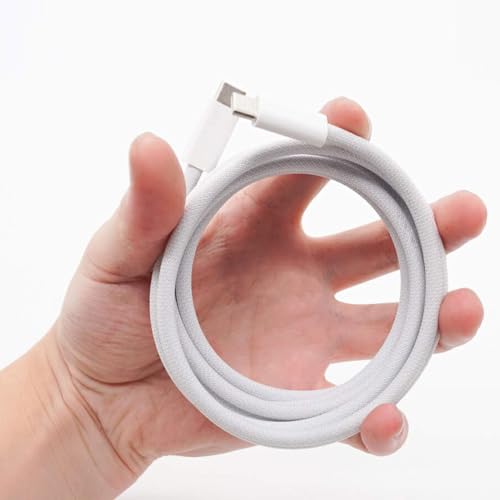 High-Performance 20 W USB-C to Lightning Charger Cable for Air Pods Pro & Max – Fast, Durable 5 FT Charging Solution for All Generations – Convenient Power for Home & Travel Use