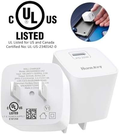 High-Speed Dual-Pack 45 W USB C Charger with 100 W Type C Cable – Ultimate Fast Charging Solution for i Pads, Samsung Galaxy S24/S25, i Phones, and Google Pixel – Compact Power Delivery for Home & Travel with Enhanced Safety Features