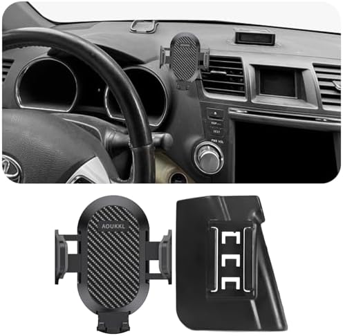 Toyota Highlander 2020-2025 Car Phone Holder – 8-Inch Screen Compatible, 360-Degree Rotation Mount for 4.7-7 Inch Phones, Thick Case Friendly Cell Phone Cradle, Ultimate Driving Convenience & Safety Accessory