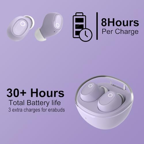 Compact Bluetooth Earbuds for Women – Ergonomically Designed Mini Wireless Earphones for Small Ear Canals Offering Superior Sound Quality, AI-Powered Dual Mic Clarity, Sweat-Resistant Comfort, and Customizable Audio Experience for Active Lifestyles