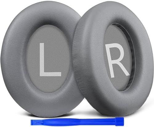 Ultimate Comfort Upgrade: Premium Replacement Earpads for Bose 700 Wireless Headphones – High-Density Noise-Cancelling Foam with Luxurious Protein Leather | Perfect Fit for Extended Listening & Enhanced Audio Performance – Stylish Silver Design