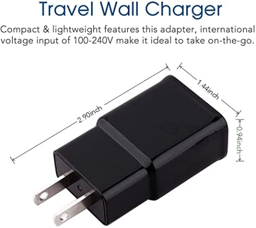 Ultra-Fast Charging Block for Samsung & LG Devices – Quick Charge Wall Adapter for Galaxy S22, S21, S20, Note 10/9/8, G5/G6/G7 – 3-Pack Travel Charger Set for Maximum Efficiency and Versatility