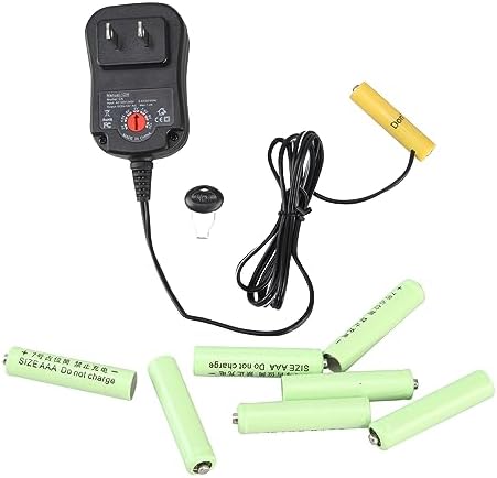 Universal Adjustable AC Power Supply Adapter: The Ultimate AAA Battery Replacement Solution for Toys and Electronics with Voltage Control and Fast Charging Features