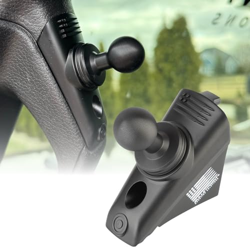 Elevate Your Jeep Adventure with the Ultimate A-Pillar Device Mount for 2018-2023 Jeep Wrangler JL & 2020-2023 Gladiator – Secure 20 mm Ball Holder for Enhanced Accessibility and Off-Road Resilience, Perfect for Navigating and Staying Connected During Your Journeys