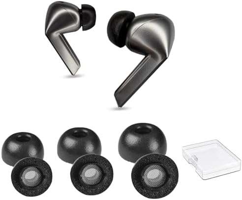 Transform Your Sound Experience with Custom Memory Foam Earbud Tips for Samsung Galaxy Buds3 Pro (2024) – Enhanced Noise Isolation, Luxurious Comfort, and Secure Fit (3 Pairs) – Perfect for Music Lovers and Active Lifestyles
