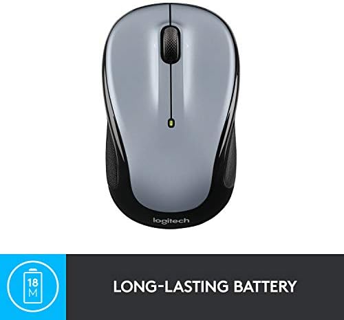 Vibrant Twinkle Teal Logitech Doodle Collection M325 c Wireless Optical Mouse – Ergonomic Design for Ultimate Comfort, 5 Customizable Buttons, Long Battery Life & Reliable 2.4 GHz Connectivity for Enhanced Productivity and Style in Your Workspace