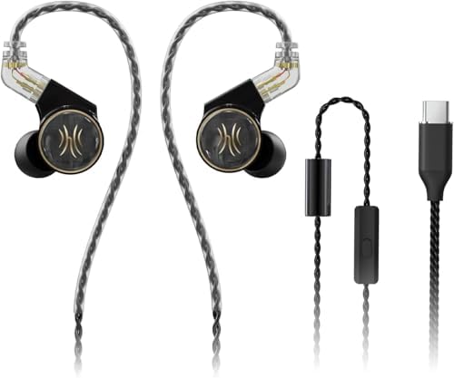 Elevate Your Audio Experience with One Odio Master 1 Hybrid Wired Earbuds – Precision Engineered In-Ear Monitors for Musicians, Gamers, and Streamers | Immerse Yourself in Professional-Grade Hi-Fi Sound with Dual-Driver Technology | Ergonomic Design for All-Day Comfort and Noise Isolation | Universal 3.5 mm Compatibility for Effortless Device Integration | Built to Endure Rigorous Daily Use, Perfect for Mixing, Gaming, and Live Streaming | Unmatched Sound Clarity and Dynamic Range Tailored for Every Audio Experience | One Odio Earphones – Your Gateway to Superior Sound Performance, Where Every Note Comes Alive
