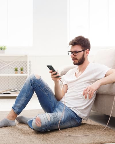 Experience Unmatched Connectivity with CONMDEX 10 Gbps USB C Cable [6 ft, 2-Pack] – Fast Charging & High-Speed Data Transfer for i Phone 16 Plus, 16 Pro Max, Samsung Galaxy S25 – Ultimate Android Auto & Device Compatibility in Sleek Black Design for Seamless Performance and Durability