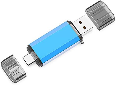 TOPESEL 128 GB Waterproof USB C Flash Drive – Dual USB 3.0 A & Type C Thumb Drive for Seamless Data Transfer on Computer, Mac, Smartphone & Tablet – Compact, Durable OTG Storage Solution for Professionals and Students