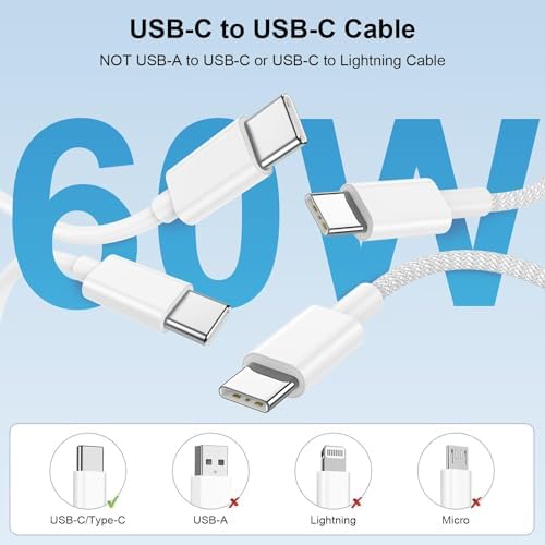 Elevate Your Charging Experience: 20 W USB-C Fast Charging Kit for i Phone 15 & 16 – 2 Pack Wall Adapter with 6 FT Cables – Stylish Pink Design for i Phone 16 Pro Max, 15 Pro Max & i Pad Pro – Enhanced Compatibility & Rapid Power Delivery