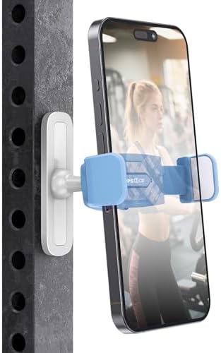 APPS2 Car Gym Magnetic Phone Holder – 360-Degree Adjustable Mount for Smartphones (4.7-6.5″) – Durable Alloy Base & Joint – Sleek Design for Enhanced Safety & Convenience on the Road – Optimal Viewing Angles for Navigation & Hands-Free Calls – Reliable Magnetic Grip for Secure Smartphone Support – Compact Gym Phone Accessory for Easy Installation & Use – Elevate Your Driving Experience with Robust Performance & Stylish Aesthetics