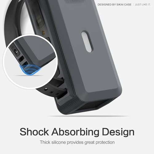 Custom-Fit Silicone Case for Anker 737 Power Bank (24,000 m Ah) – Premium Dustproof Protector with 1/4-Inch Nut Hole, SD/SIM Card Storage & Detachable Handle for Ultimate Portability – Stylish and Practical Travel Companion for Enhanced Accessibility and Grip