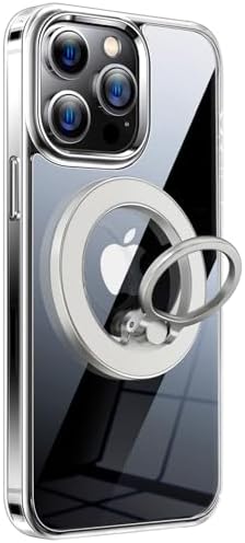 Chic Glitter Magnetic Phone Ring Holder for Mag Safe – Stylish Finger Grip Stand for i Phone, Kindle & Smartphones, Enhanced Stability with Versatile Compatibility for Pop Sockets – Elevate Your Daily Mobile Experience with Glamour and Functionality