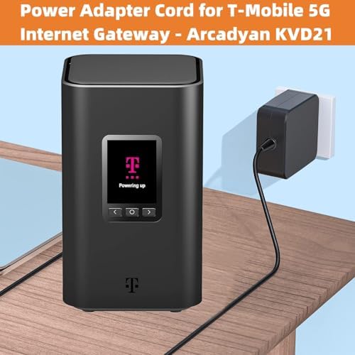 Rapid Charge High-Efficiency Power Adapter for T-Mobile 5 G Internet Gateway – Arcadyan KVD21 Charger with Advanced Safety Mechanisms for Uninterrupted Streaming and Browsing Experience Elevate your connectivity with this specialized Arcadyan KVD21 charger, engineered to maximize the performance of your T-Mobile 5 G Internet Gateway. Benefit from ultra-quick charging technology that ensures minimal downtime, allowing seamless access to your favorite online content. This lightweight and portable power adapter is designed for effortless mobility, making it the perfect travel companion. With robust construction for enhanced durability and built-in safety features such as over-voltage protection, you can enjoy worry-free operation. Upgrade to this high-performance power solution to guarantee reliable and consistent connectivity whether at home or on the go. Experience the ultimate in internet efficiency and never compromise on your online activities again. Ideal for tech-savvy consumers seeking dependable power for their devices, this charger is your gateway to a superior internet experience.