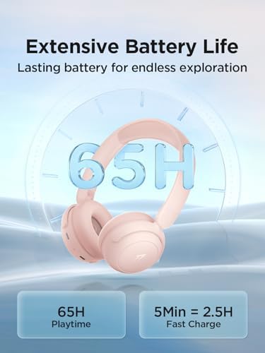 Elevate Your Child’s Audio Adventure with 1 MORE HQ20 Sono Flow Mini Wireless Bluetooth Headphones – Safe Volume Control, 65-Hour Battery Life, Comfortable Over-Ear Design & Built-in Microphone for Seamless Android & i OS Compatibility (Black) – The Ultimate Choice for Young Audiophiles Seeking Quality and Comfort