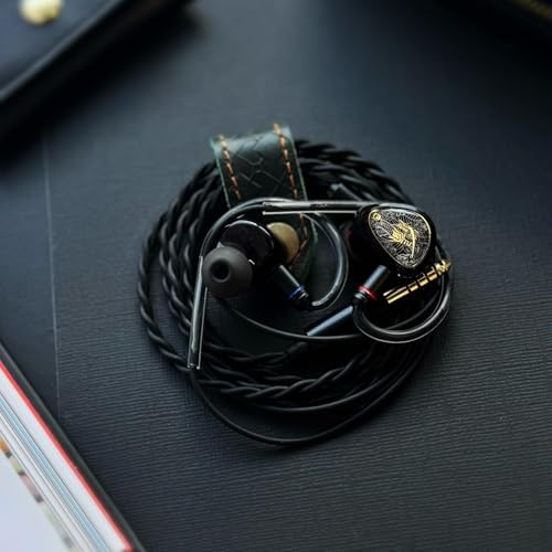 Yongse TANGZU Wan’er II S.G 2 nd Gen Audiophile Gaming Earphones – Premium 10 mm Dynamic Drivers for Deep Bass & Crisp Treble, Durable Detachable Silver-Plated Cable for Longevity, Ergonomic Fit for Gamers & Musicians, 4.4 mm Connector – Ultimate Comfort & Superior Sound Clarity for an Immersive Experience