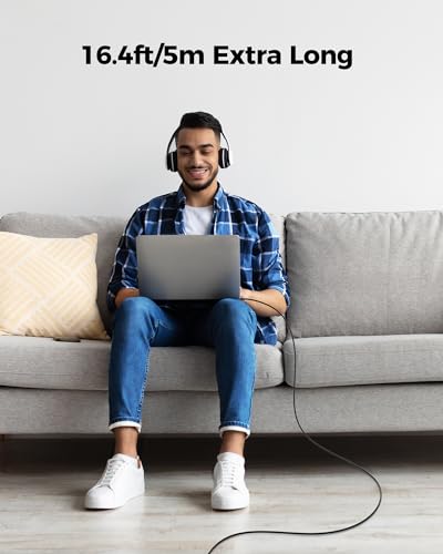 Silkland USB4 Thunderbolt 4 Cable – Ultra-Fast 40 Gbps Data Transfer, 240 W Rapid Charging, 8 K@60 Hz Video Output, 1 FT Compact Design – Perfect for i Phone 16, Mac Book, e GPU, and More – Unmatched Performance for Modern Connectivity