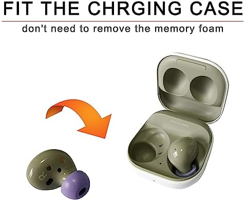 Ultimate Comfort Foam Ear Tips for Samsung Galaxy Buds 2 & Buds+Plus – Advanced Memory Foam Replacement Tips for Enhanced Sound Isolation & Fit – 3 Pairs in Elegant Black – Essential Upgrade for Audiophiles and Commuters