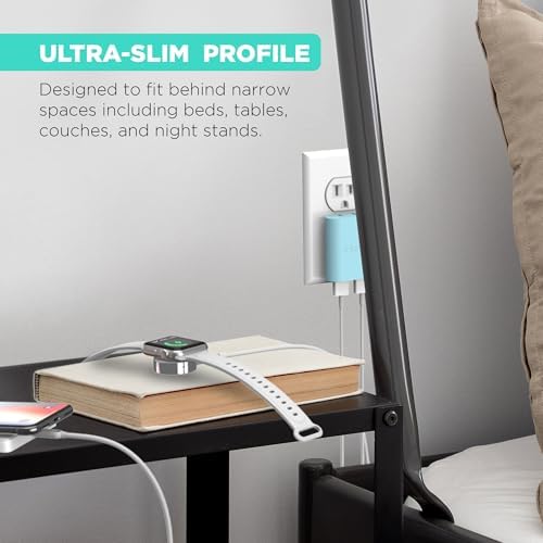 i Home 2-Port USB Wall Charger – Compact Dual Port AC Adapter for Rapid Device Charging – Flat Design for Travel & Home Use – Enhanced Compatibility with Smartphones & Tablets – Safe, High-Speed Charging Solution