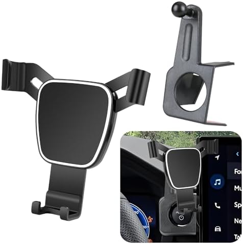 Secure Mobile Phone Mount for 2024-2025 Toyota Tacoma – Custom Fit for Limited, TRD Pro & Trailhunter Models | 14-Inch Screen Compatible Dash Holder | Effortless Installation & Enhanced Driving Safety | Sleek Design for Modern Interiors | Premium Quality Car Accessory