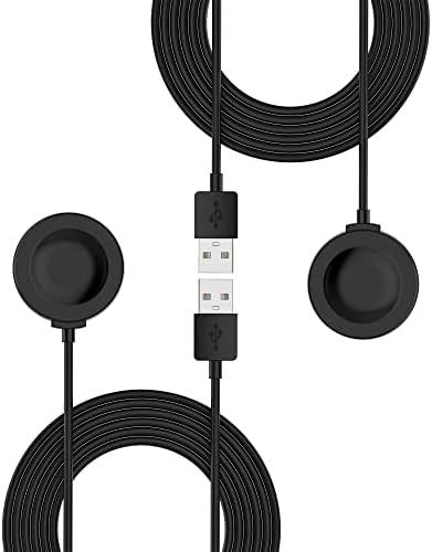 Premium Fit Turn Charging Cable Set for Huawei Smartwatches – 2-Pack 3.3 FT Replacement Dock for Ultimate, GT3, GT Runner, Watch3 Pro New, GT2 PRO, GT3 Pro & Watch D – Fast Charging, Durable & Portable Adapter for Seamless Power Management