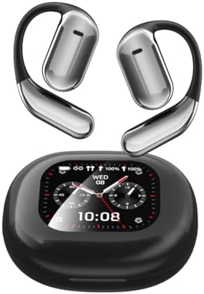 Elevate Your Audio Experience with Q16 PRO Wireless Translation Earbuds – Cutting-Edge Bluetooth 5.4 Connectivity, Unrivaled 70-Hour Battery Life, IPX5 Waterproof Protection, Effortless Touch Controls, Open Ear Comfort for Environmental Awareness, and Secure Ergonomic Fit – Perfect for Active Travelers and Fitness Enthusiasts Seeking Versatile Communication and Entertainment Solutions