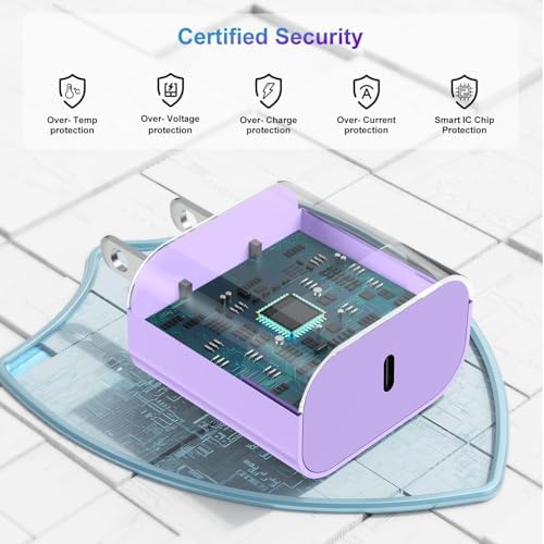 Revolutionary 2-in-1 USB C Charger for Apple Watch & i Phone – 6 FT Magnetic Fast Charging Cable with USB-C Wall Adapter – Compatible with Apple Watch Series 8/7/6/SE/5/4 & i Phone 14/13/12 – Ultimate Convenience & Enhanced Durability for On-the-Go Charging Solutions