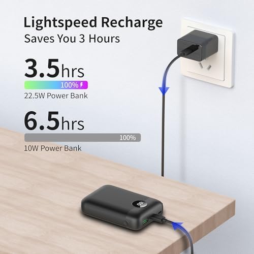 Ultimate 10000 m Ah Heated Vest Battery Pack – Fast Charging Power Bank for Heated Clothing, Stadium Seats & Outdoor Gear with LED Display – Compact & Portable Solution for Winter Adventures – Reliable Energy Source for Jackets, Pants & Camping Chairs