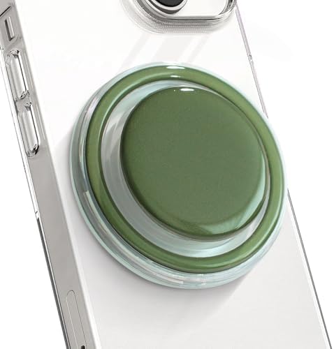 Transform Your Mobile Interaction with the On The Grip Macaron Color Collapsible Phone Grip & Stand – Chic White Round Holder for Optimal Device Control, Universal Compatibility, and Effortless Hands-Free Viewing – Ideal Smartphone Accessory for Secure Handling and Travel-Friendly Design