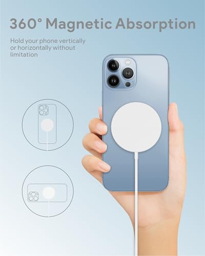 Revolutionize Your Charging Routine with the Magnetic Wireless Charger Duo – Fast Charging Pad Set for i Phone 16/15/14/13 & Air Pods Pro 2 – Effortless Mag Safe Compatibility with Elegant Design for a Clutter-Free Experience