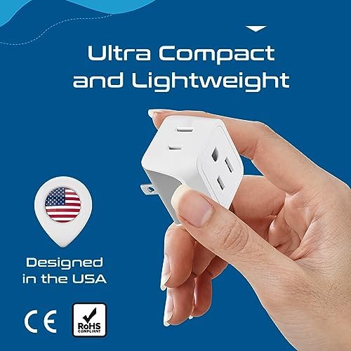 Ultimate Universal Travel Adapter: 35 W Fast Charging Power Converter with PD & QC 3.0, Dual USB-C & Triple USB Ports for Seamless Global Connectivity – Compatible with Type A, C, G, I Outlets for Effortless Charging Across EU, US, UK & Beyond – Perfect Travel Companion for Modern Explorers