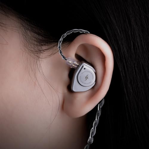 Linsoul SIMGOT EW200 Elite In-Ear Earphones – Cutting-Edge 10 mm SCP Dynamic Driver for Crystal-Clear Sound, Rugged All-Metal Design for Enduring Performance, Detachable 0.78 mm Silver-Plated OFC Cable for Superior Audio Clarity, Built-In Microphone for Effortless Communication – Perfect for Audiophiles and Musicians Seeking Unrivaled Comfort and Device Versatility