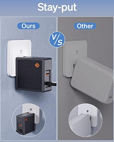 High-Efficiency 65 W/45 W USB-C Ga N Laptop Charger – Compact Foldable Wall Adapter for Seamless Charging of Lenovo, Dell, Chromebook, i Phone, and i Pad – Unmatched Compatibility & Rapid Power Delivery