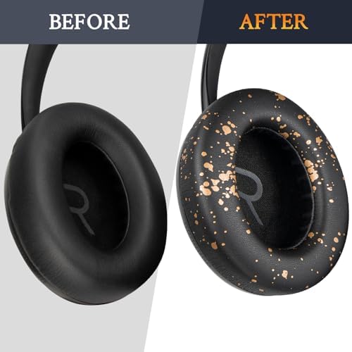 Upgrade Your Bose 700 Headphones with SOULWIT Luxurious Replacement Earpads – Premium Protein Leather & High-Density Foam for Optimal Noise Isolation and Comfort – Stylish Purple-Black Design Perfect for Audiophiles & Casual Listeners