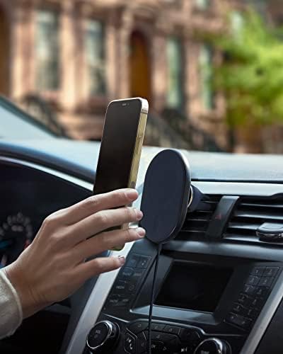 i Ottie Velox Magnetic Wireless Car Mount for Mag Safe i Phones 12-15 Series – Fast Charging, 360-Degree Rotation & Sleek Design for Ultimate Driving Convenience
