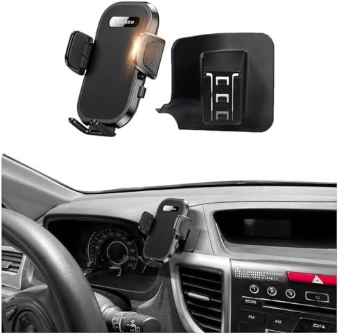 Enhanced Honda CR-V Phone Holder for 2007-2011 Models – Adjustable Cradle for 4-7 Inch Smartphones, 360-Degree Rotation, Easy Installation, Durable Auto Accessory for Safe Navigation and Connectivity