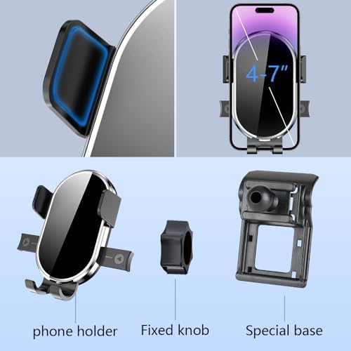 Premium Porsche 911 (2013-2019) GT3 Coupe & Carrera S Car Phone Holder – Stylish Dashboard Mount for Enhanced Navigation and Hands-Free Calls – Secure Mobile Device Holder with 360-Degree Rotation & Universal Fit for Luxurious Driving Experience – Easy Tool-Free Installation