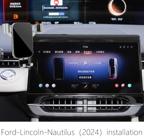 Premium Car Phone Holder for Lincoln Nautilus 2024-2026 – Ultimate Mobile Cradle with Enhanced Compatibility, Hands-Free Navigation, and Fast Charging – Secure and Adjustable Auto Interior Accessory for Seamless Driving Experience