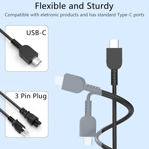 OSISZI 100 W USB-C Laptop Charger – Ultimate Universal Power Solution for 16” G6, G7 & More | Rapid Charging with Advanced Safety Protection for Reliable Performance | Perfect for Students, Professionals, and On-the-Go Users | Enhance Your Device Efficiency and Productivity